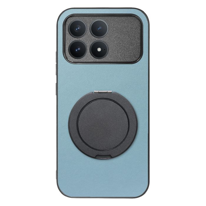 [ LOOF RING-SHELL (シンプル Ver.) ] POCO F8 Pro Xiaomi スマホケース 背面 ケース カバー ハードケース スマホリング リング付き 本革 ストラップホール [ POCO F8 Pro ]