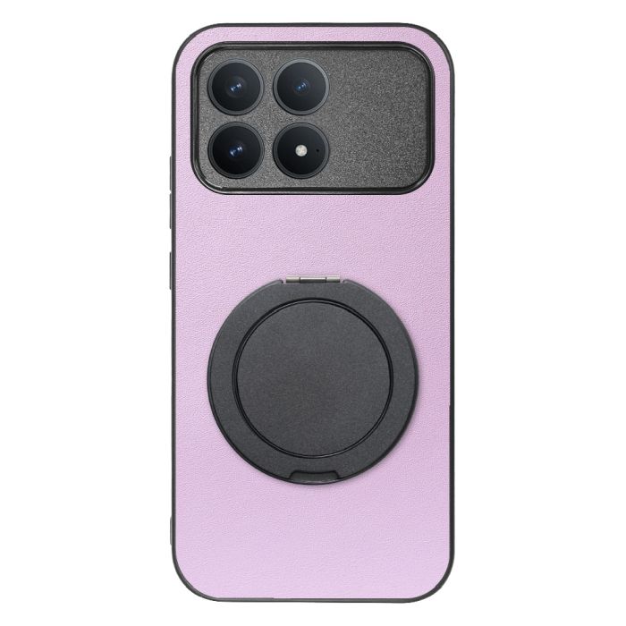 [ LOOF RING-SHELL (シンプル Ver.) ] POCO F8 Pro Xiaomi スマホケース 背面 ケース カバー ハードケース スマホリング リング付き 本革 ストラップホール [ POCO F8 Pro ]