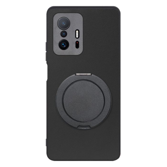 [ LOOF RING-SHELL (シンプル Ver.) ] Xiaomi 11T / 11T Pro xiaomi11t xiaomi11tpro 11tpro スマホケース 背面 ケース カバー ハードケース スマホリング リング付き 本革 ストラップホール [ Xiaomi 11T / 11T Pro ]