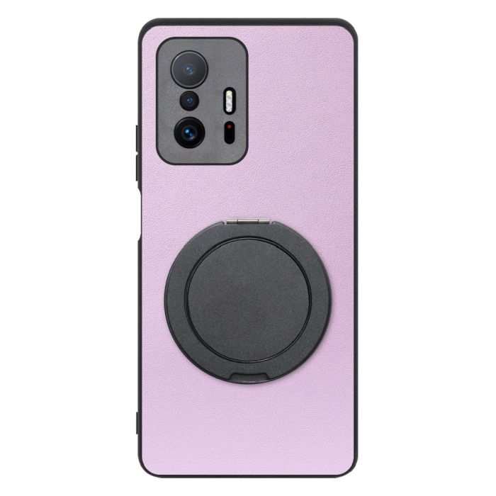 [ LOOF RING-SHELL (シンプル Ver.) ] Xiaomi 11T / 11T Pro xiaomi11t xiaomi11tpro 11tpro スマホケース 背面 ケース カバー ハードケース スマホリング リング付き 本革 ストラップホール [ Xiaomi 11T / 11T Pro ]