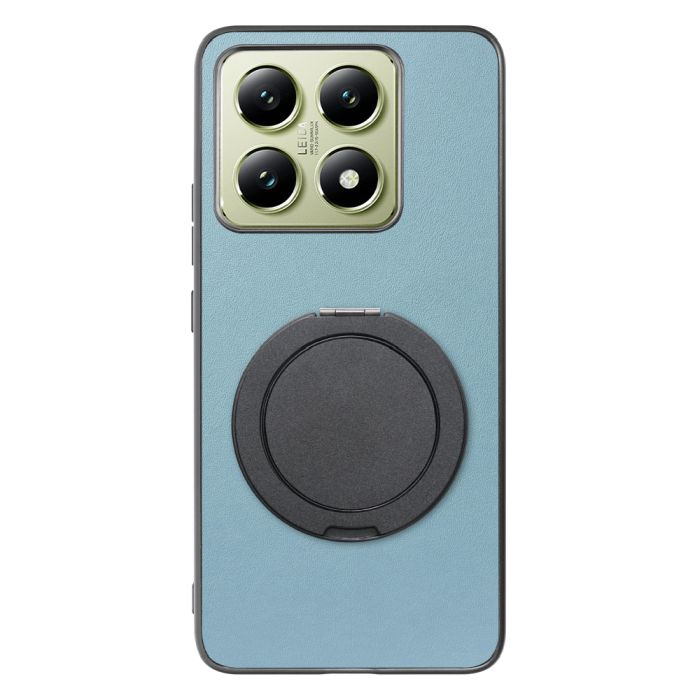 [ LOOF RING-SHELL (シンプル Ver.) ] Xiaomi 14T XIG06 スマホケース 背面 ケース カバー ハードケース スマホリング リング付き 本革 ストラップホール [ Xiaomi 14T ]