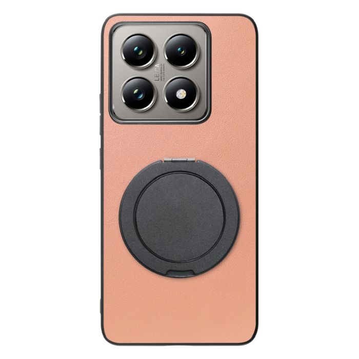 [ LOOF RING-SHELL (シンプル Ver.) ] Xiaomi 14T Pro  14TPro スマホケース 背面 ケース カバー ハードケース スマホリング リング付き 本革 ストラップホール [ Xiaomi 14T Pro  ]