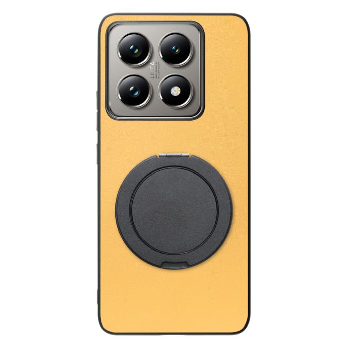 [ LOOF RING-SHELL (シンプル Ver.) ] Xiaomi 14T Pro  14TPro スマホケース 背面 ケース カバー ハードケース スマホリング リング付き 本革 ストラップホール [ Xiaomi 14T Pro  ]