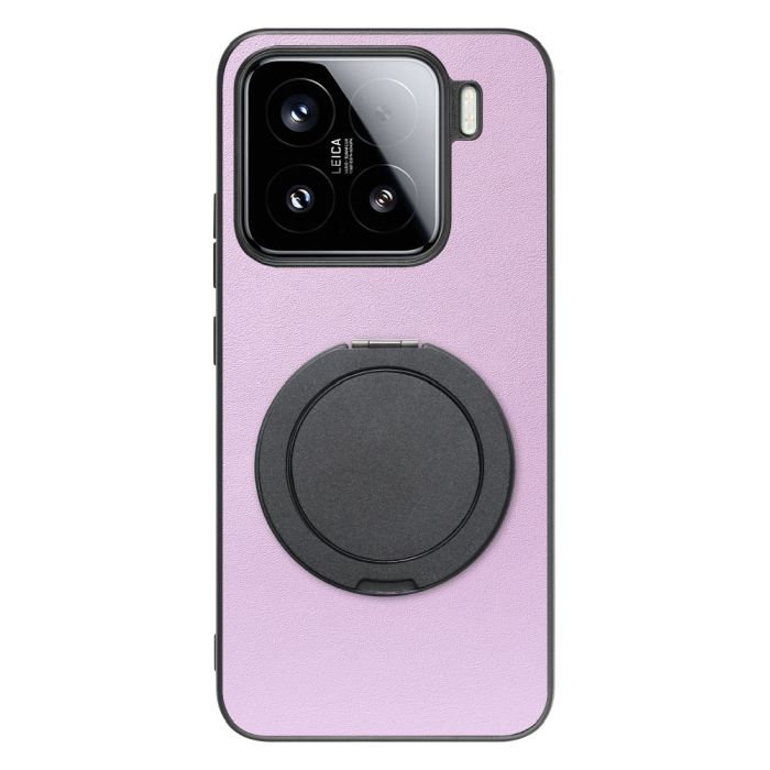 [ LOOF RING-SHELL (シンプル Ver.) ] Xiaomi 15 シャオミ スマホケース 背面 ケース カバー ハードケース スマホリング リング付き 本革 ストラップホール [ Xiaomi 15 ]