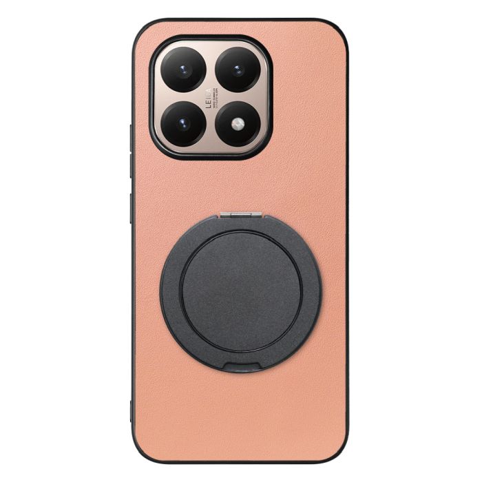 [ LOOF RING-SHELL (シンプル Ver.) ] Xiaomi 15T シャオミ 15T スマホケース 背面 ケース カバー ハードケース スマホリング リング付き 本革 ストラップホール [ Xiaomi 15T ]