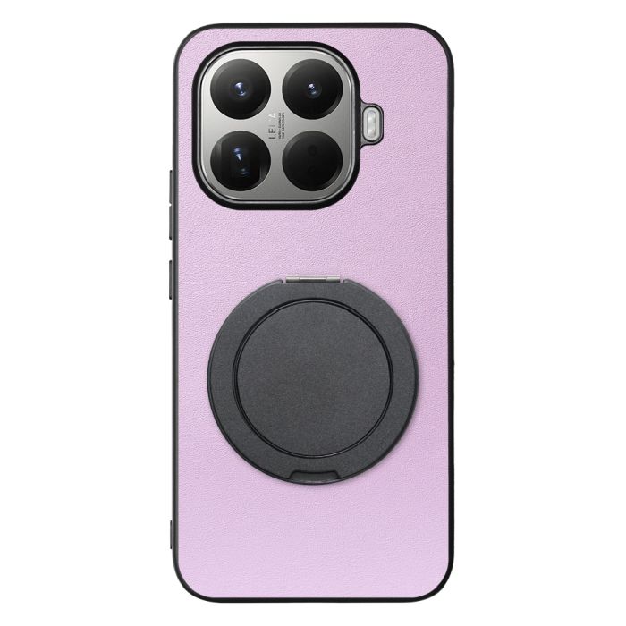 [ LOOF RING-SHELL (シンプル Ver.) ] Xiaomi 15T Pro シャオミ 15T Pro スマホケース 背面 ケース カバー ハードケース スマホリング リング付き 本革 ストラップホール [ Xiaomi 15T Pro ]