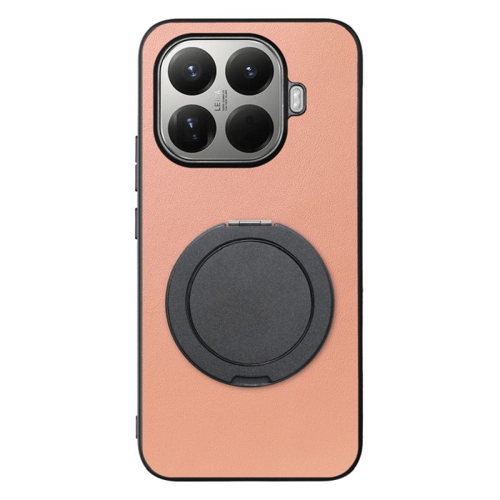 [ LOOF RING-SHELL (シンプル Ver.) ] Xiaomi 15T Pro シャオミ 15T Pro スマホケース 背面 ケース カバー ハードケース スマホリング リング付き 本革 ストラップホール [ Xiaomi 15T Pro ]