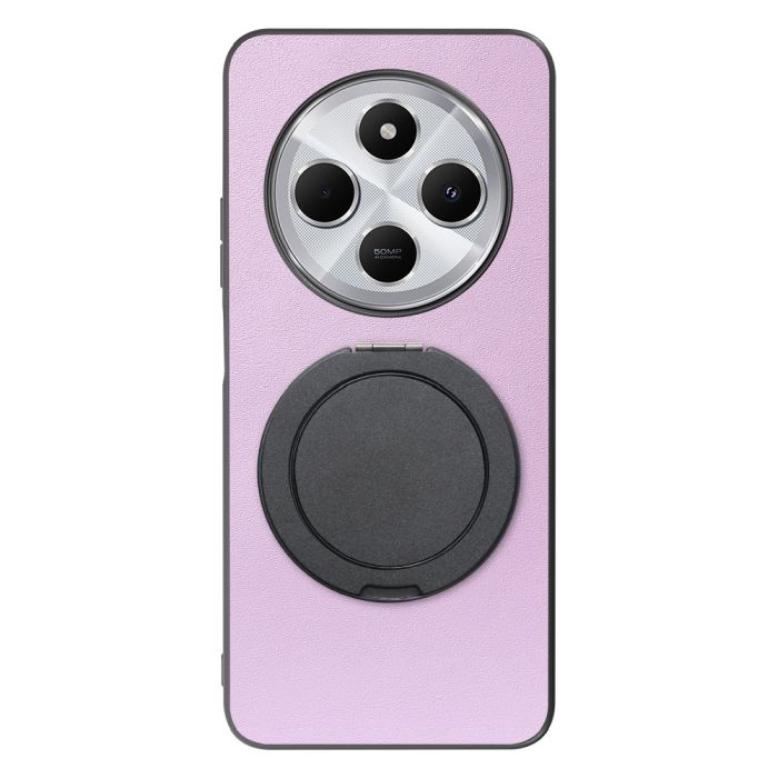 [ LOOF RING-SHELL (シンプル Ver.) ] Xiaomi Redmi 14C 14C Redmi14C スマホケース 背面 ケース カバー ハードケース スマホリング リング付き 本革 ストラップホール [ Xiaomi Redmi 14C ]