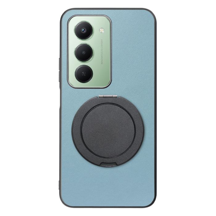 [ LOOF RING-SHELL (シンプル Ver.) ] Xiaomi REDMI 15 5G  スマホケース 背面 ケース カバー ハードケース スマホリング リング付き 本革 ストラップホール [ Xiaomi REDMI 15 5G ]