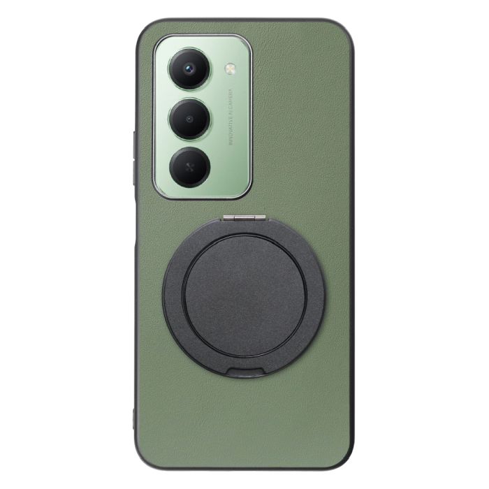 [ LOOF RING-SHELL (シンプル Ver.) ] Xiaomi REDMI 15 5G  スマホケース 背面 ケース カバー ハードケース スマホリング リング付き 本革 ストラップホール [ Xiaomi REDMI 15 5G ]