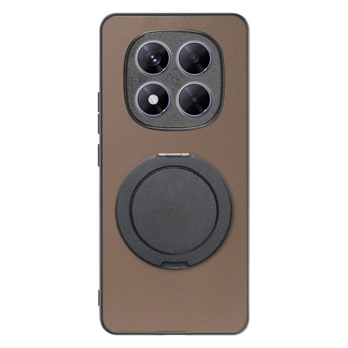 [ LOOF RING-SHELL (シンプル Ver.) ] Redmi Note 14 Pro 5G Xiaomi シャオミ スマホケース 背面 ケース カバー ハードケース スマホリング リング付き 本革 ストラップホール [ Redmi Note 14 Pro 5G ]