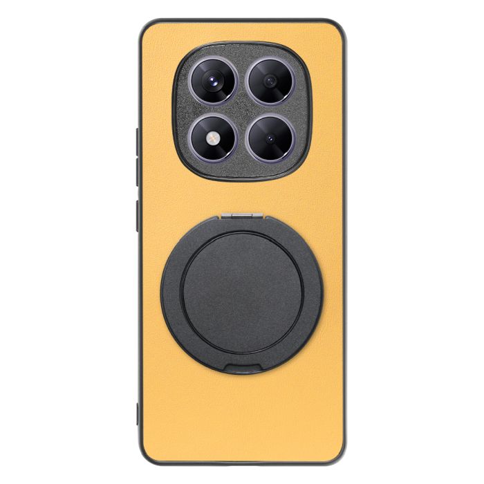 [ LOOF RING-SHELL (シンプル Ver.) ] Redmi Note 14 Pro 5G Xiaomi シャオミ スマホケース 背面 ケース カバー ハードケース スマホリング リング付き 本革 ストラップホール [ Redmi Note 14 Pro 5G ]