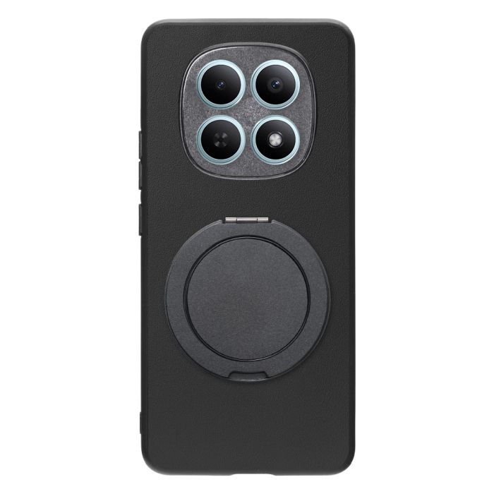 [ LOOF RING-SHELL (シンプル Ver.) ] POCO M8 5G Xiaomi 25118PC98G スマホケース 背面 ケース カバー ハードケース スマホリング リング付き 本革 ストラップホール [ POCO M8 5G ]