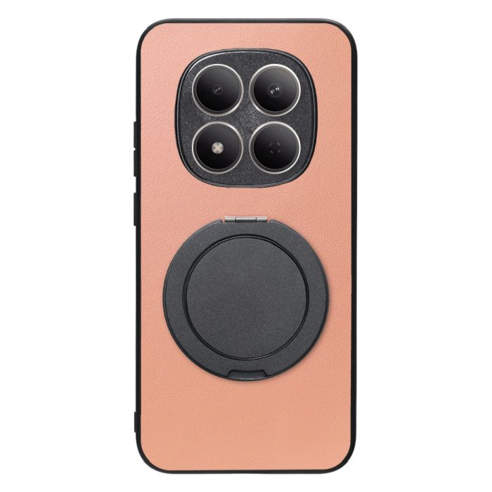 [ LOOF RING-SHELL (シンプル Ver.) ] REDMI Note 15 Pro 5G Xiaomi スマホケース 背面 ケース カバー ハードケース スマホリング リング付き 本革 ストラップホール [ REDMI Note 15 Pro 5G ]