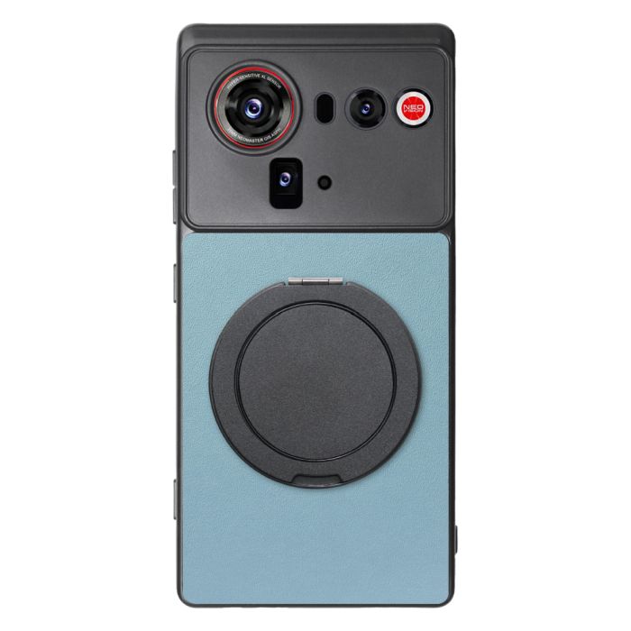 [ LOOF RING-SHELL (シンプル Ver.) ] nubia Z80 Ultra NX741J スマホケース 背面 ケース カバー ハードケース スマホリング リング付き 本革 ストラップホール [ nubia Z80 Ultra ]