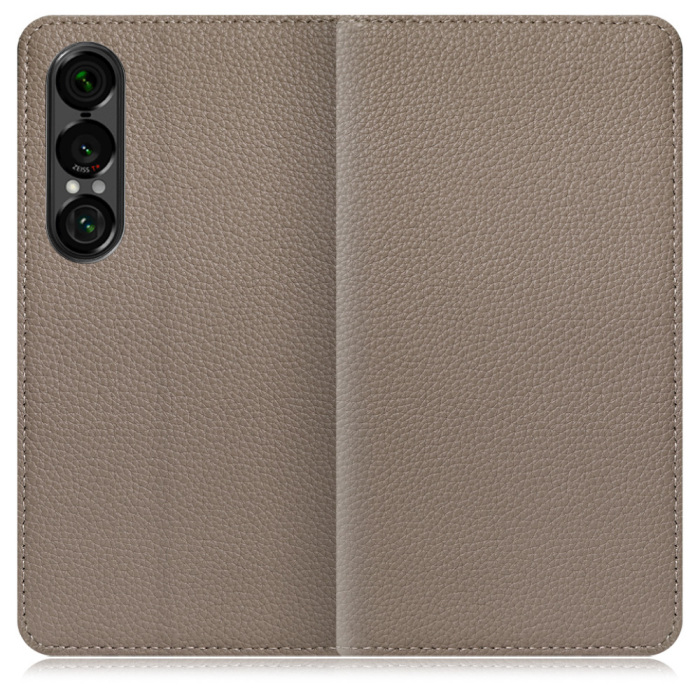 [ LOOF BOOK ] Xperia 1 VII SO-51F スマホケース ケース カバー 手帳型ケース カード収納 本革 マグネットなし ベルトなし [ Xperia 1 VII ]