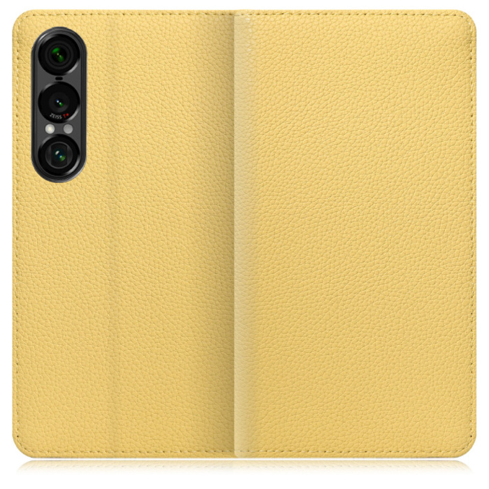 [ LOOF BOOK ] Xperia 1 VII SO-51F スマホケース ケース カバー 手帳型ケース カード収納 本革 マグネットなし ベルトなし [ Xperia 1 VII ]