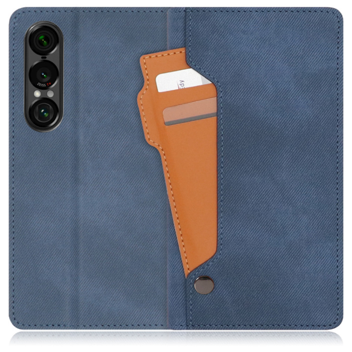 [ LOOF STORAGE ] Xperia 1 VII SO-51F スマホケース ケース カバー 手帳型ケース カード収納 マグネットなし ベルトなし [ Xperia 1 VII ]