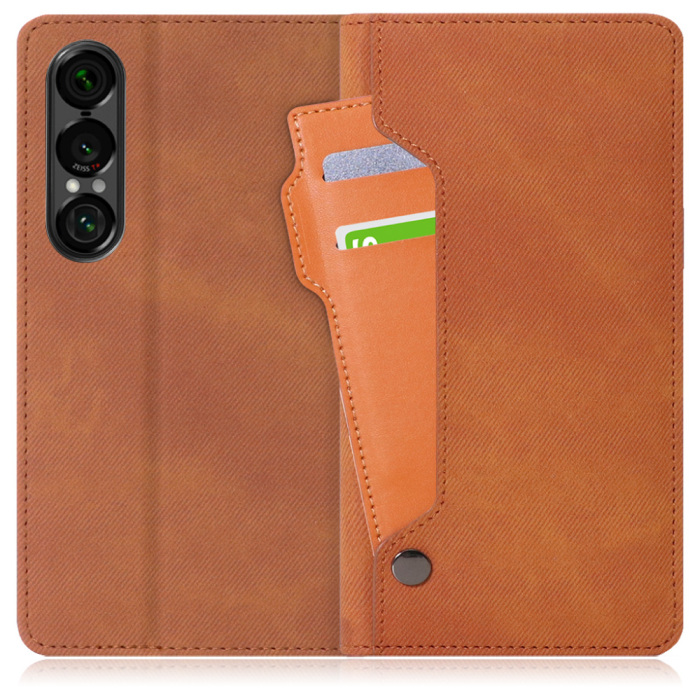 [ LOOF STORAGE ] Xperia 1 VII SO-51F スマホケース ケース カバー 手帳型ケース カード収納 マグネットなし ベルトなし [ Xperia 1 VII ]