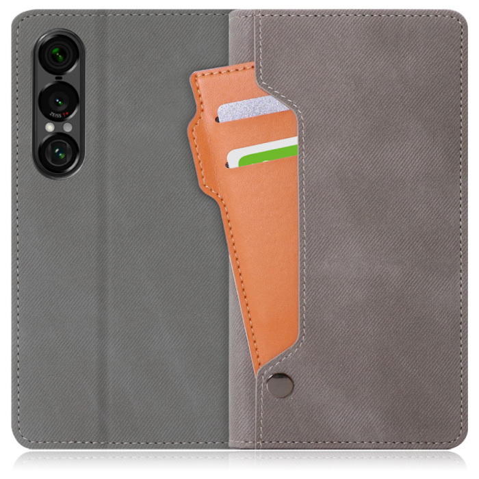 [ LOOF STORAGE ] Xperia 1 VII SO-51F スマホケース ケース カバー 手帳型ケース カード収納 マグネットなし ベルトなし [ Xperia 1 VII ]