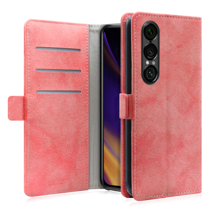 [ LOOF SIKI-MAG ] Xperia 1 VII SO-51F スマホケース ケース カバー 手帳型ケース カード収納 ベルト付き マグネット付き [ Xperia 1 VII ]