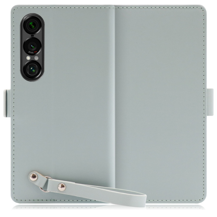 [ LOOF MACARON ] Xperia 1 VII SO-51F スマホケース ケース カバー 手帳型ケース カード収納 ストラップ ベルト付き マグネット付き 本革 [ Xperia 1 VII ]