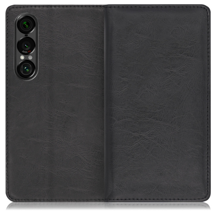 [ LOOF ROYALE ] Xperia 1 VII SO-51F スマホケース ケース カバー 手帳型ケース カード収納 マグネット付き 本革 ベルトなし [ Xperia 1 VII ]