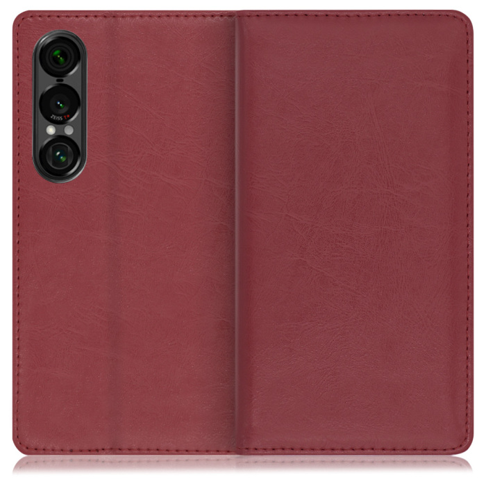 [ LOOF ROYALE ] Xperia 1 VII SO-51F スマホケース ケース カバー 手帳型ケース カード収納 マグネット付き 本革 ベルトなし [ Xperia 1 VII ]