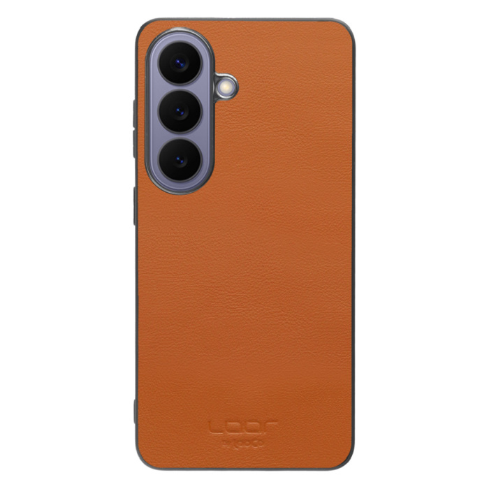 [ LOOF BASIC-SHELL ] Galaxy S26 Samsung SC-51G ケース カバー スマホケース 本革 レザー シンプル ストラップホール [ Galaxy S26 ]