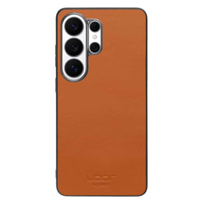 [ LOOF BASIC-SHELL ] Galaxy S26 Ultra Samsung SC-53G ケース カバー スマホケース 本革 レザー シンプル ストラップホール [ Galaxy S26 Ultra ]