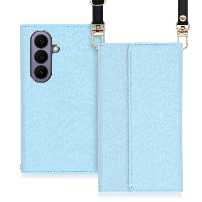 [ LOOF STRAP ] Galaxy S26 Samsung SC-51G スマホケース ケース カバー ショルダー スマホショルダー ストラップ 肩掛け 首掛け 手帳型ケース カード収納 マグネット付き [ Galaxy S26 ]