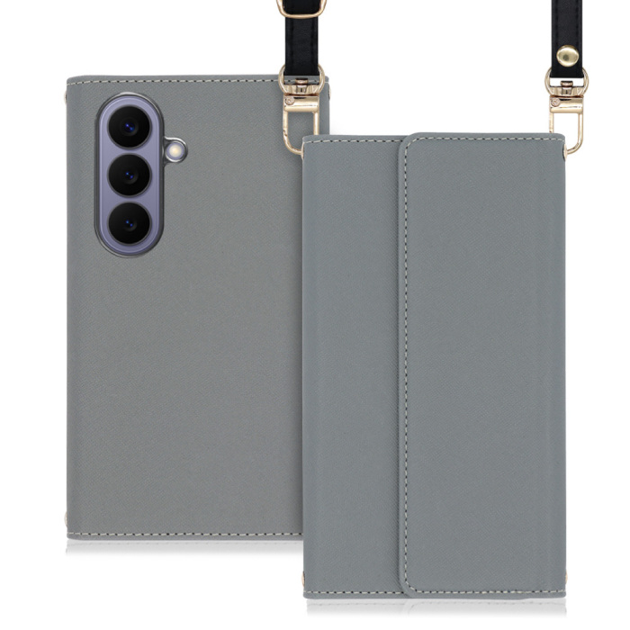 [ LOOF STRAP ] Galaxy S26 Samsung SC-51G スマホケース ケース カバー ショルダー スマホショルダー ストラップ 肩掛け 首掛け 手帳型ケース カード収納 マグネット付き [ Galaxy S26 ]