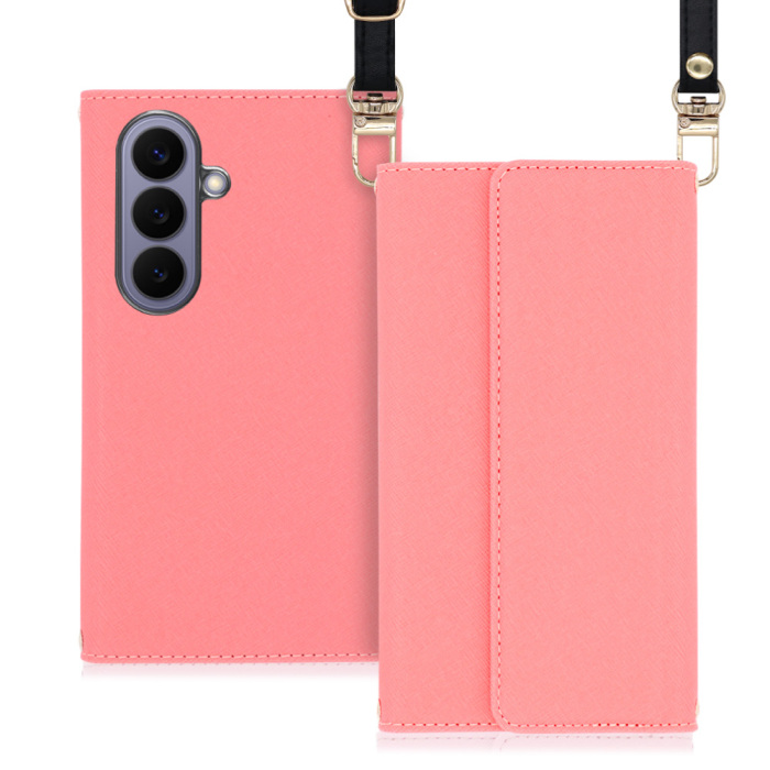 [ LOOF STRAP ] Galaxy S26 Samsung SC-51G スマホケース ケース カバー ショルダー スマホショルダー ストラップ 肩掛け 首掛け 手帳型ケース カード収納 マグネット付き [ Galaxy S26 ]