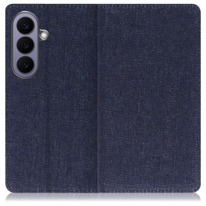 [ LOOF DENIM ] Galaxy S26 Samsung SC-51G スマホケース ケース カバー 手帳型ケース カード収納 マグネット付き デニム ベルトなし [ Galaxy S26 ]