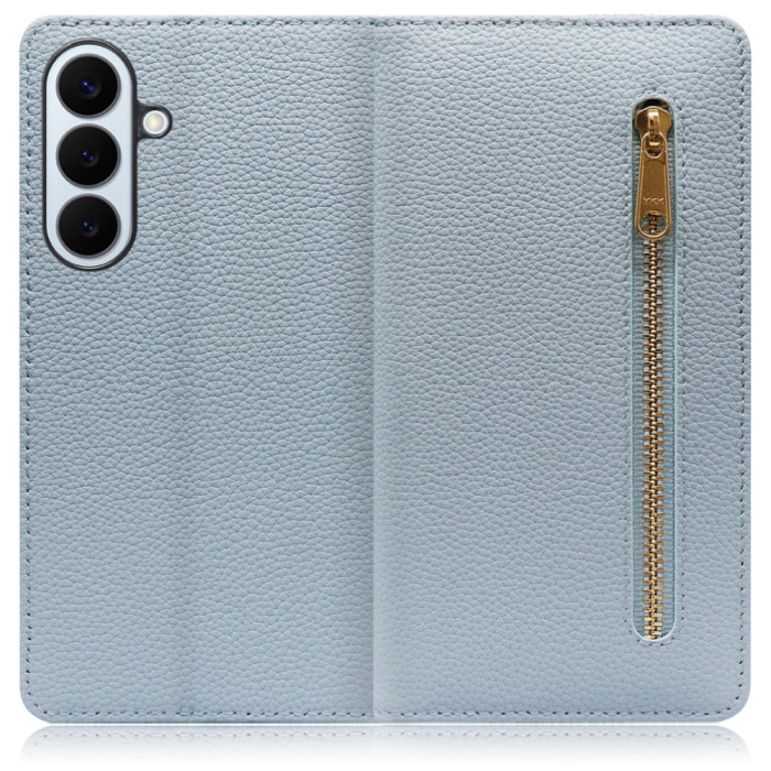 [ LOOF POCKET ] Galaxy S26+ Samsung SC-52G スマホケース ケース カバー 手帳型ケース カード収納 本革 マグネットなし ベルトなし ポケット ファスナー [ Galaxy S26+ ]