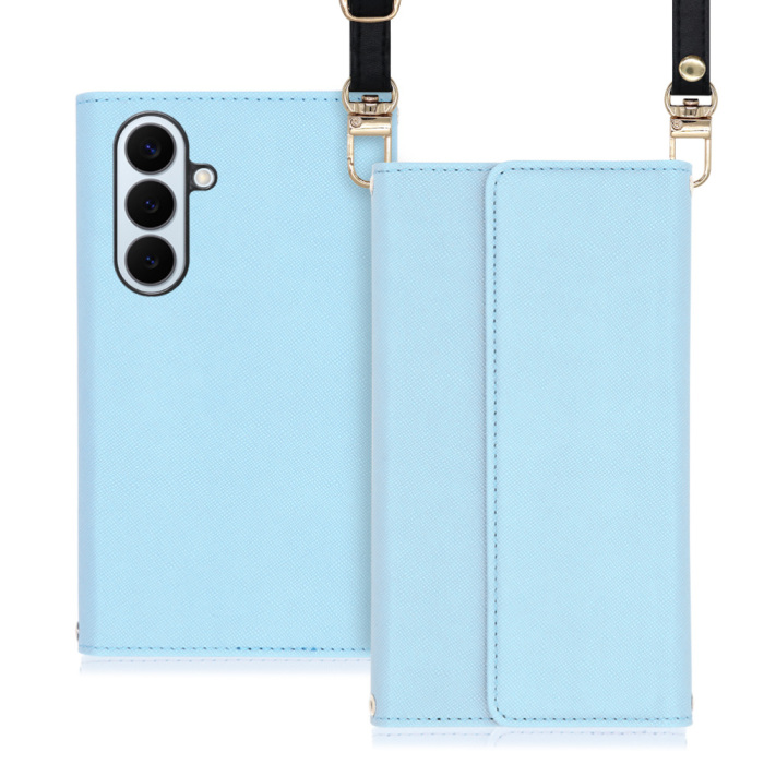 [ LOOF STRAP ] Galaxy S26+ Samsung SC-52G スマホケース ケース カバー ショルダー スマホショルダー ストラップ 肩掛け 首掛け 手帳型ケース カード収納 マグネット付き [ Galaxy S26+ ]