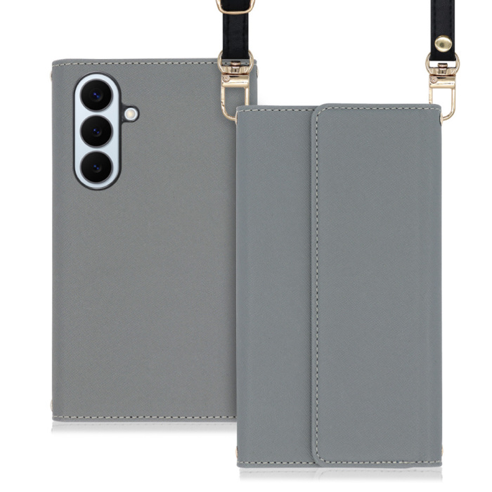 [ LOOF STRAP ] Galaxy S26+ Samsung SC-52G スマホケース ケース カバー ショルダー スマホショルダー ストラップ 肩掛け 首掛け 手帳型ケース カード収納 マグネット付き [ Galaxy S26+ ]