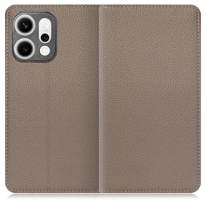 [ LOOF BOOK ] OPPO Reno14 5G  スマホケース ケース カバー 手帳型ケース カード収納 本革 マグネットなし ベルトなし [ OPPO Reno14 5G ]