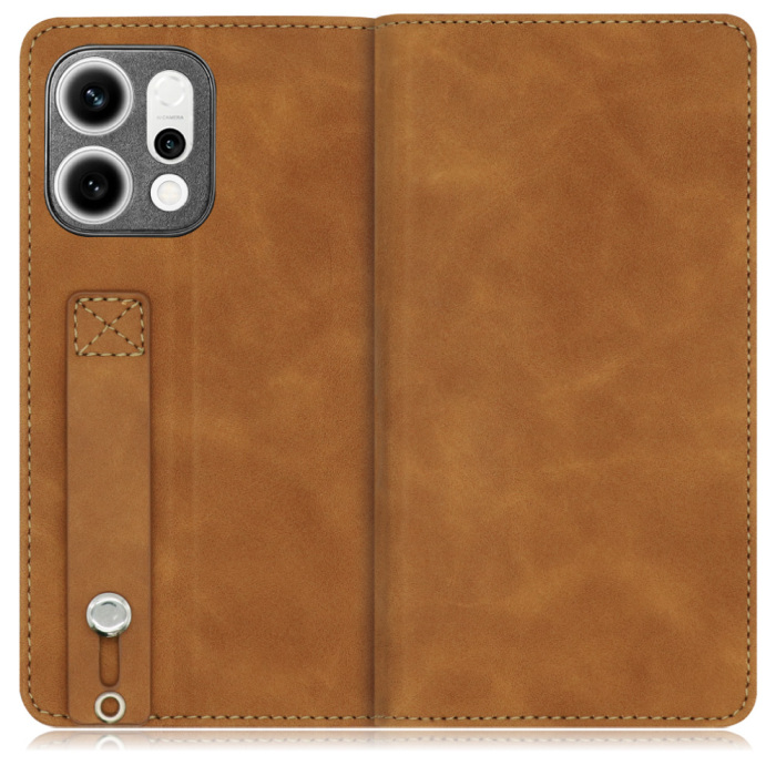 [ LOOF HOLD-LITE ] OPPO Reno14 5G  スマホケース ケース カバー 手帳型ケース 背面ベルト カード収納 ベルトなし マグネットなし [ OPPO Reno14 5G ]