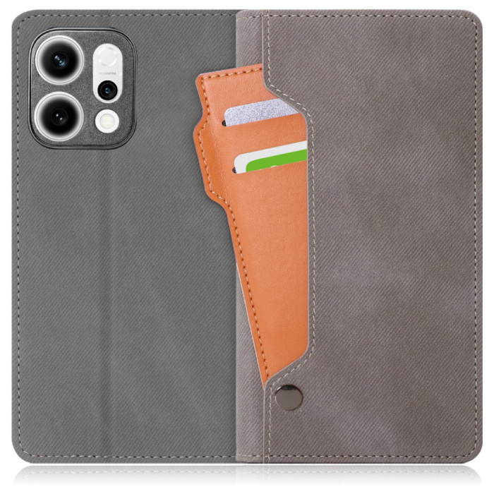 [ LOOF STORAGE ] OPPO Reno14 5G  スマホケース ケース カバー 手帳型ケース カード収納 マグネットなし ベルトなし [ OPPO Reno14 5G ]