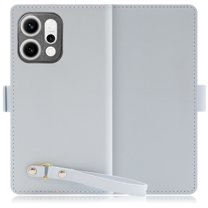 [ LOOF MACARON ] OPPO Reno14 5G  スマホケース ケース カバー 手帳型ケース カード収納 ストラップ ベルト付き マグネット付き 本革 [ OPPO Reno14 5G ]