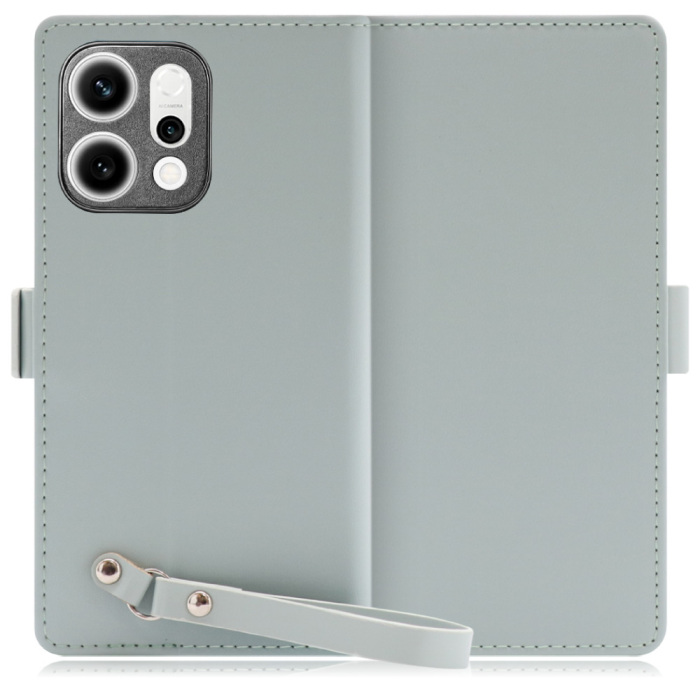 [ LOOF MACARON ] OPPO Reno14 5G  スマホケース ケース カバー 手帳型ケース カード収納 ストラップ ベルト付き マグネット付き 本革 [ OPPO Reno14 5G ]