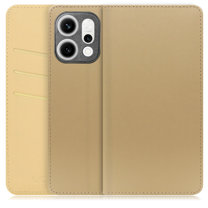 [ LOOF SKIN ] OPPO Reno14 5G  スマホケース ケース カバー 手帳型ケース カード収納 マグネット付き ベルトなし [ OPPO Reno14 5G ]