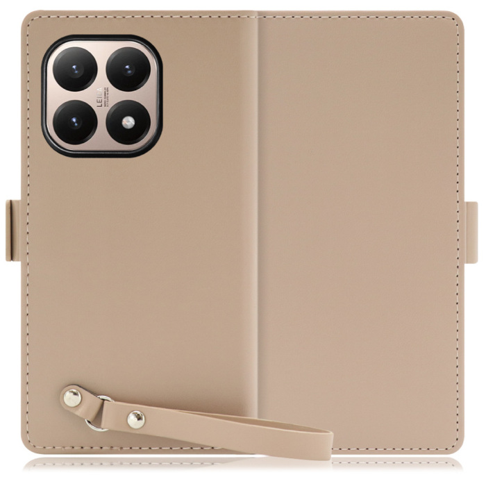 [ LOOF MACARON ] Xiaomi 15T シャオミ 15T スマホケース ケース カバー 手帳型ケース カード収納 ストラップ ベルト付き マグネット付き 本革 [ Xiaomi 15T ]