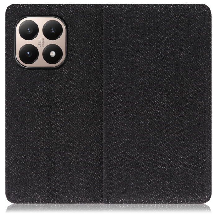 [ LOOF DENIM ] Xiaomi 15T シャオミ 15T スマホケース ケース カバー 手帳型ケース カード収納 マグネット付き デニム ベルトなし [ Xiaomi 15T ]