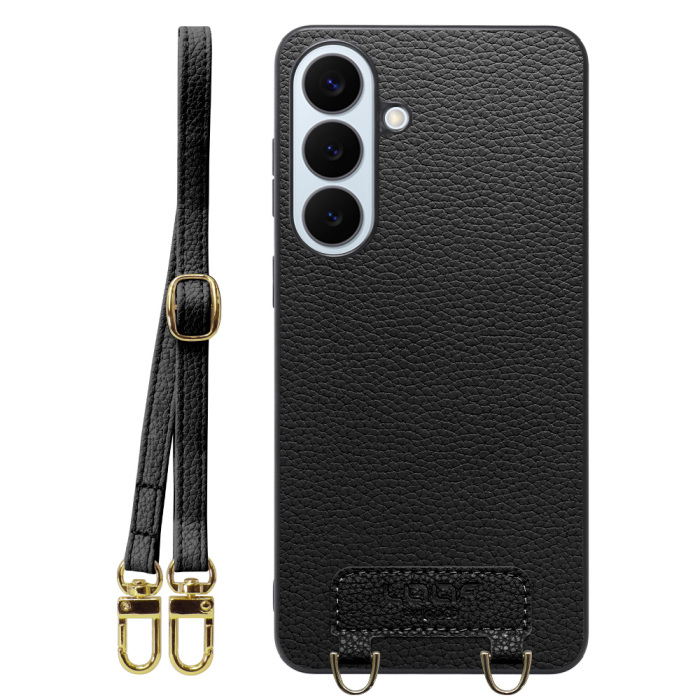 [ LOOF LUXURY-SHELL SHOULDER ] Galaxy S26+ Samsung SC-52G ショルダーストラップ付き シンプルでスマート 本革 シェル型ケース ショルダー ストラップ スマホショルダー [ Galaxy S26+ ]