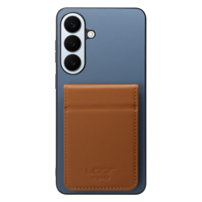 [ LOOF BASIC-SHELL SLIM CARD 2カード ] Galaxy S26+ Samsung SC-52G ケース 背面 カード収納 カード入れ カードポケット カバー スマホケース 薄型 大容量 本革 [ Galaxy S26+ ]