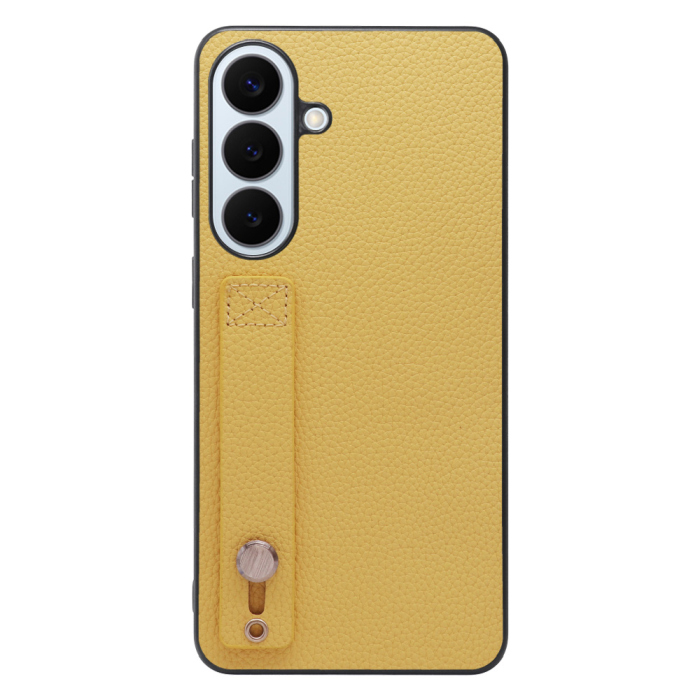 [ LOOF HOLD-SHELL ] Galaxy S26+ Samsung SC-52G スマホケース 背面 ケース カバー ハードケース 背面ベルト 本革 ストラップホール [ Galaxy S26+ ]