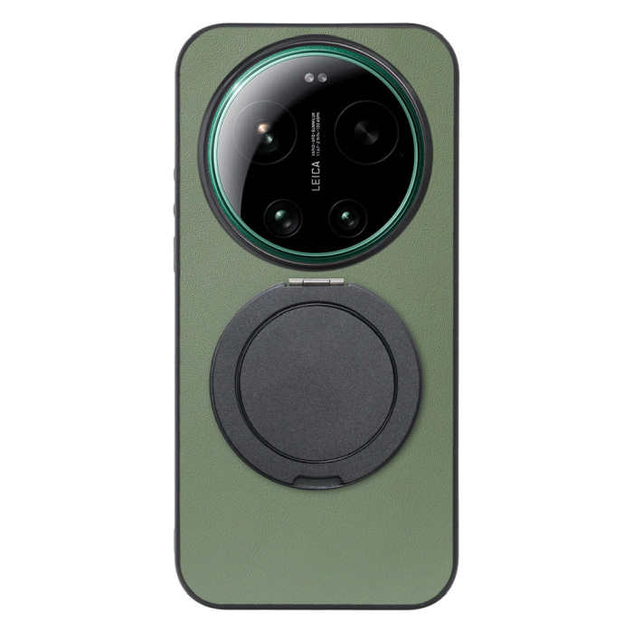 [ LOOF RING-SHELL (シンプル Ver.) ] Xiaomi 17 Ultra  スマホケース 背面 ケース カバー ハードケース スマホリング リング付き 本革 ストラップホール [ Xiaomi 17 Ultra ]