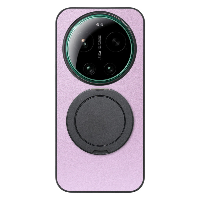 [ LOOF RING-SHELL (シンプル Ver.) ] Xiaomi 17 Ultra  スマホケース 背面 ケース カバー ハードケース スマホリング リング付き 本革 ストラップホール [ Xiaomi 17 Ultra ]